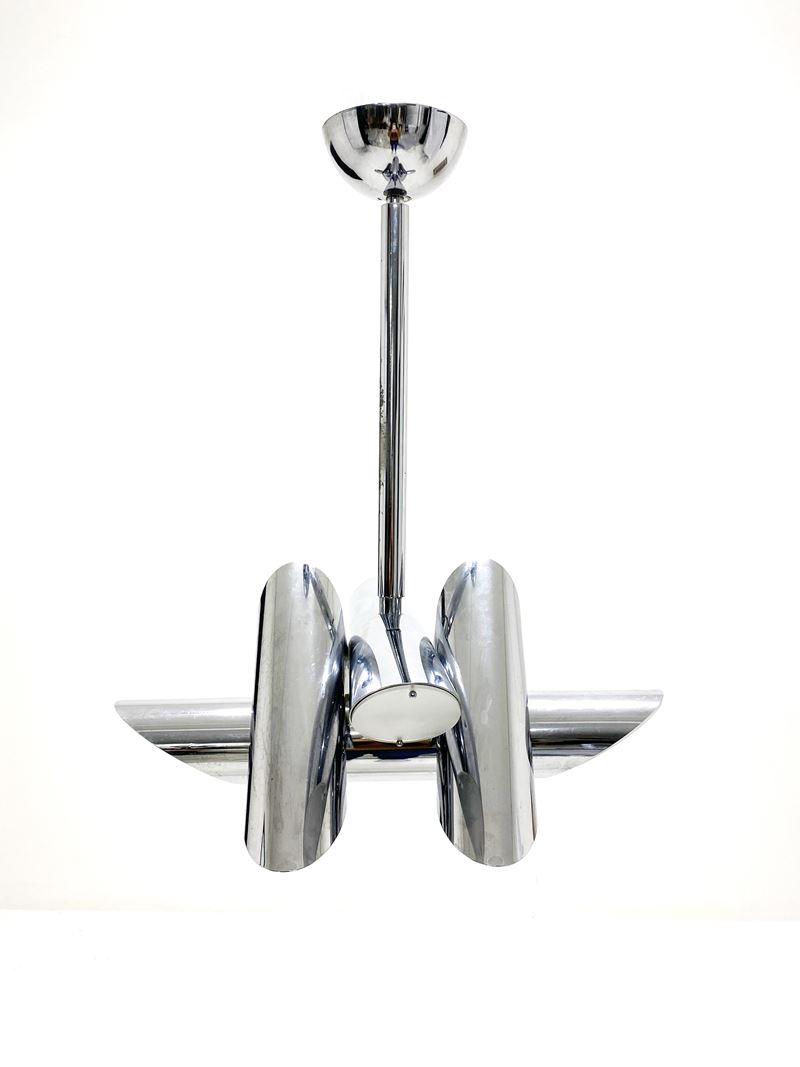 Lampadario Tubolare