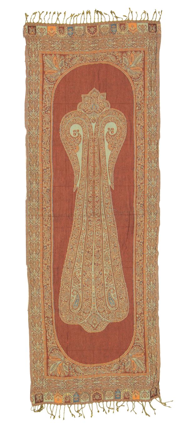 Kashmir Shawl Fabric. France
