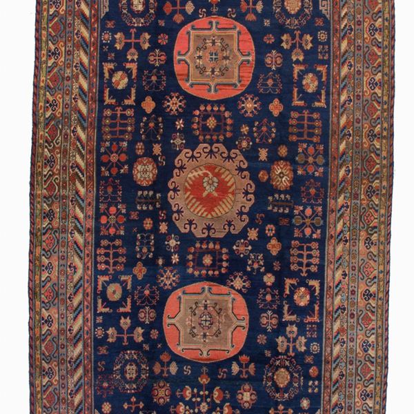 Tappeto Khotan. Turkestan Orientale