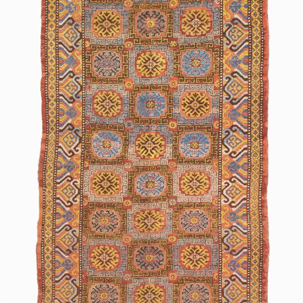 Tappeto Oasi di Khotan. Turkestan Orientale