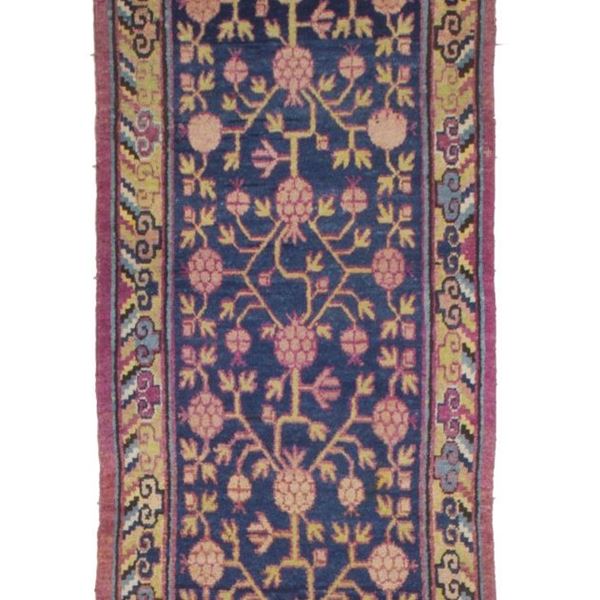 Kashgar carpet. East Turkestan