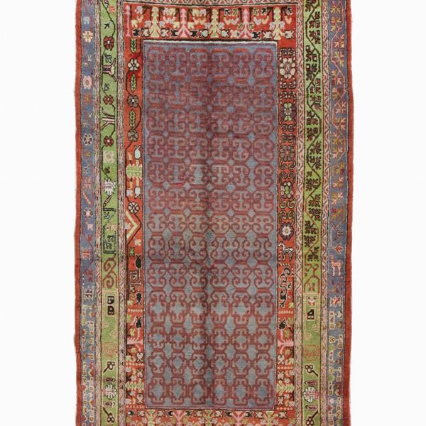 Tappeto Khotan. Turkestan Orientale