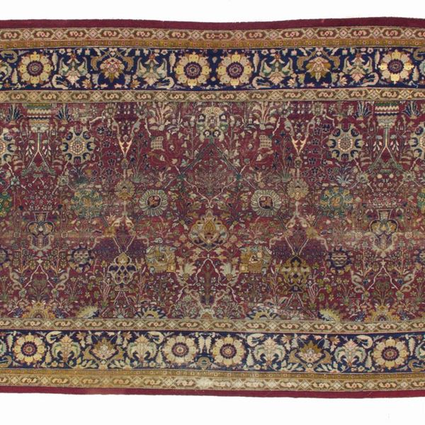 Agra carpet. India
