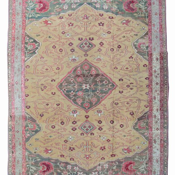 Agra carpet. India