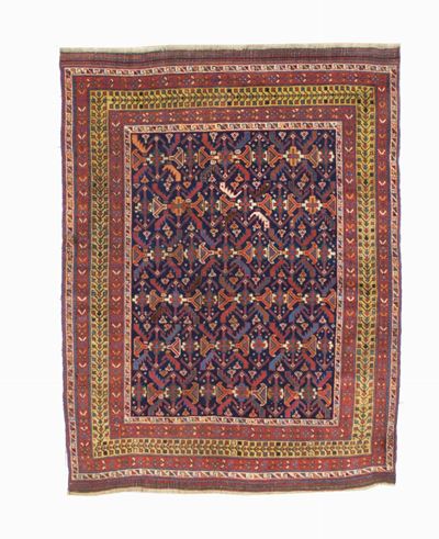 Tappeto Afshar, Persia, fine XIX secolo, 165x135 cm ca.