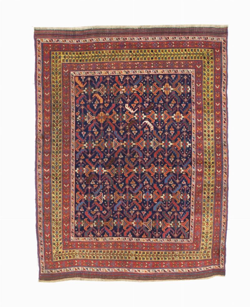 Tappeto Afshar, Persia, fine XIX secolo, 165x135 cm ca.