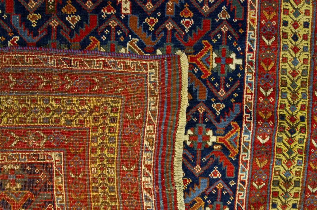 Tappeto Afshar, Persia, fine XIX secolo, 165x135 cm ca.