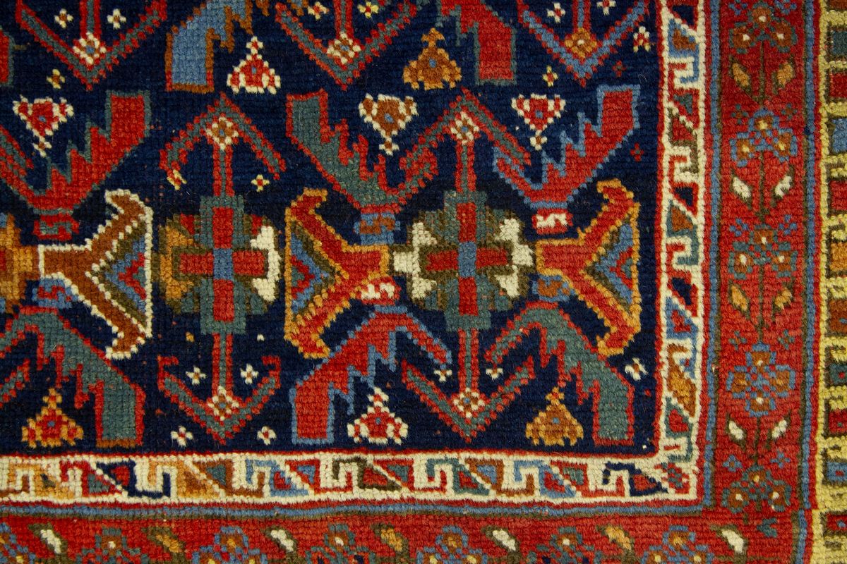 Tappeto Afshar, Persia, fine XIX secolo, 165x135 cm ca.