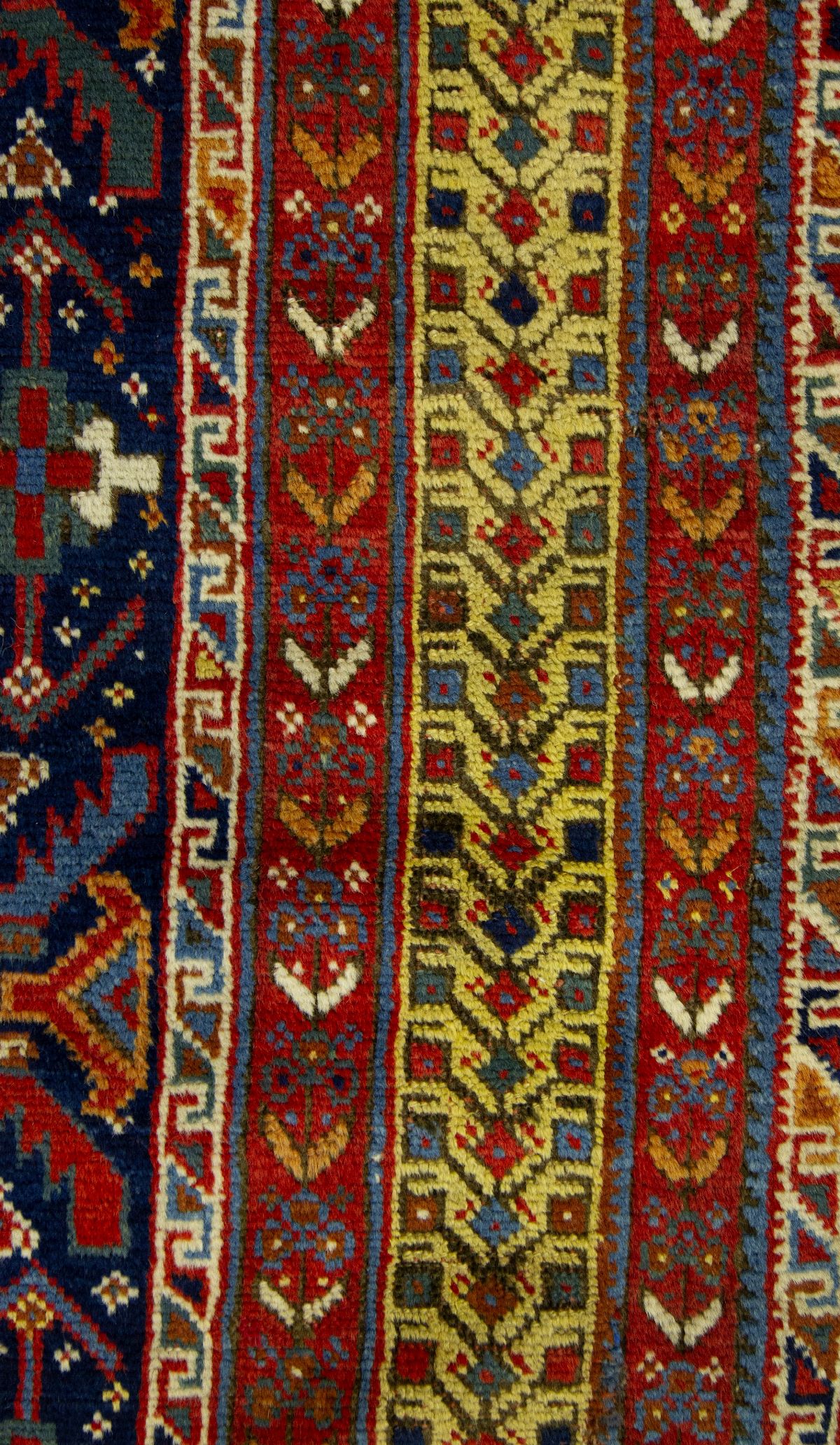 Tappeto Afshar, Persia, fine XIX secolo, 165x135 cm ca.