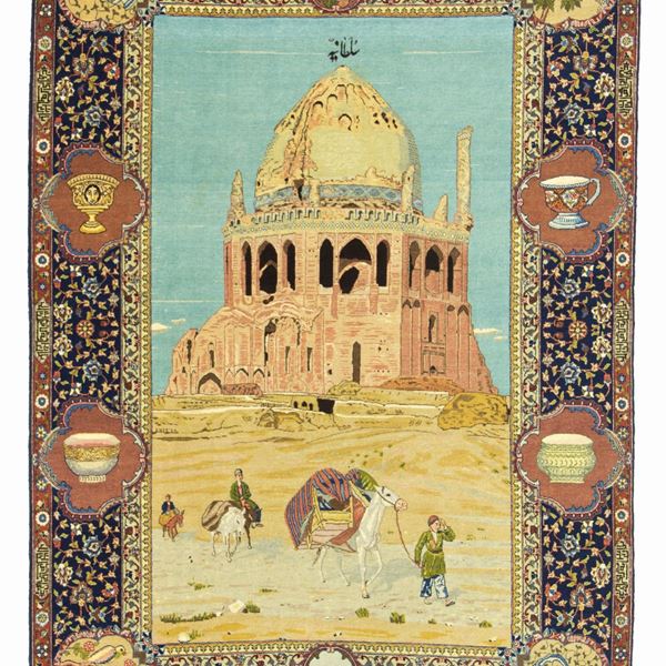 * Tabriz carpet. Persia