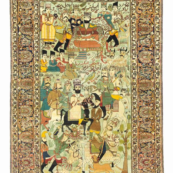 Kashan Mohtashem carpet. Persia