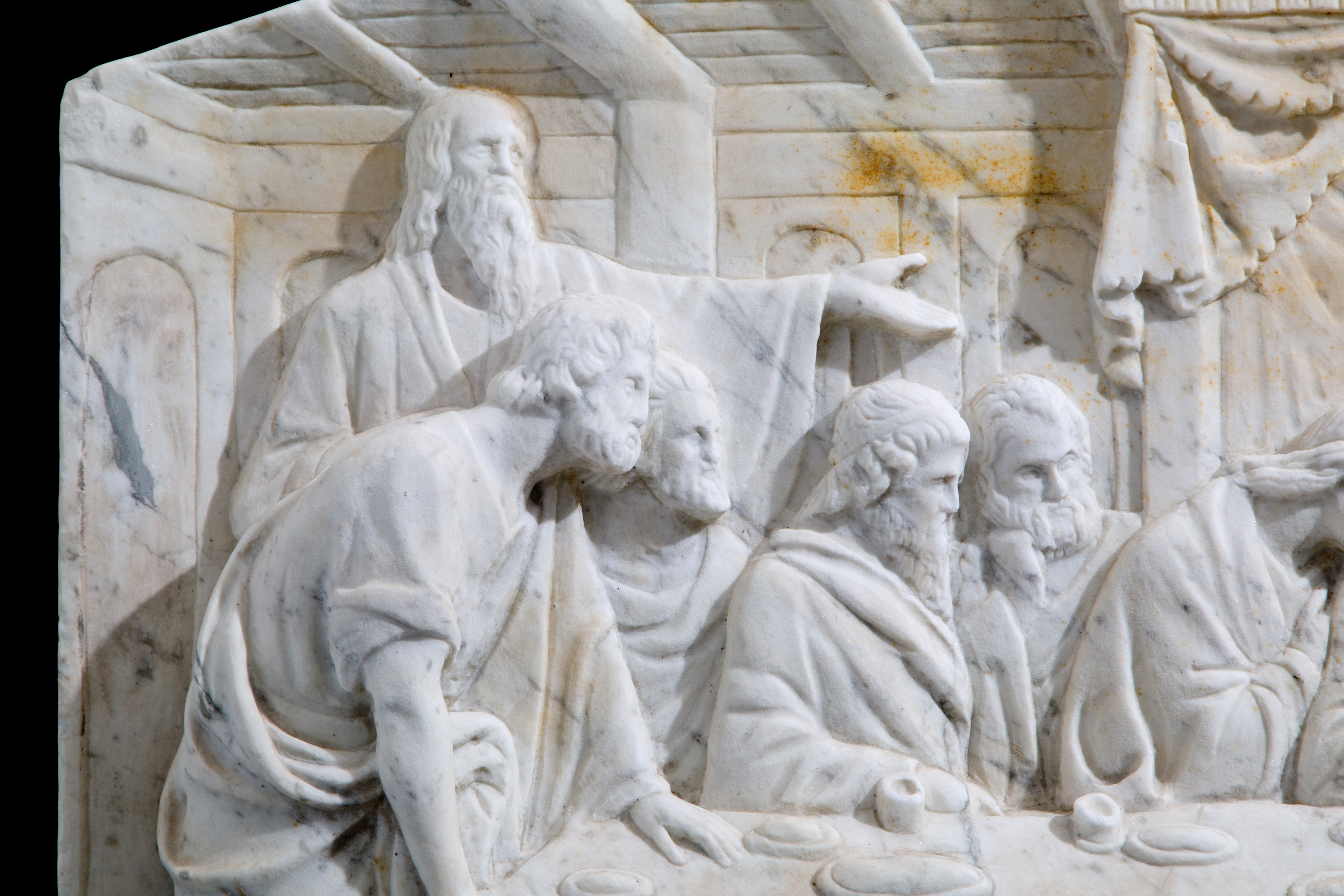 Altorilievo in marmo "L'ULTIMA CENA"