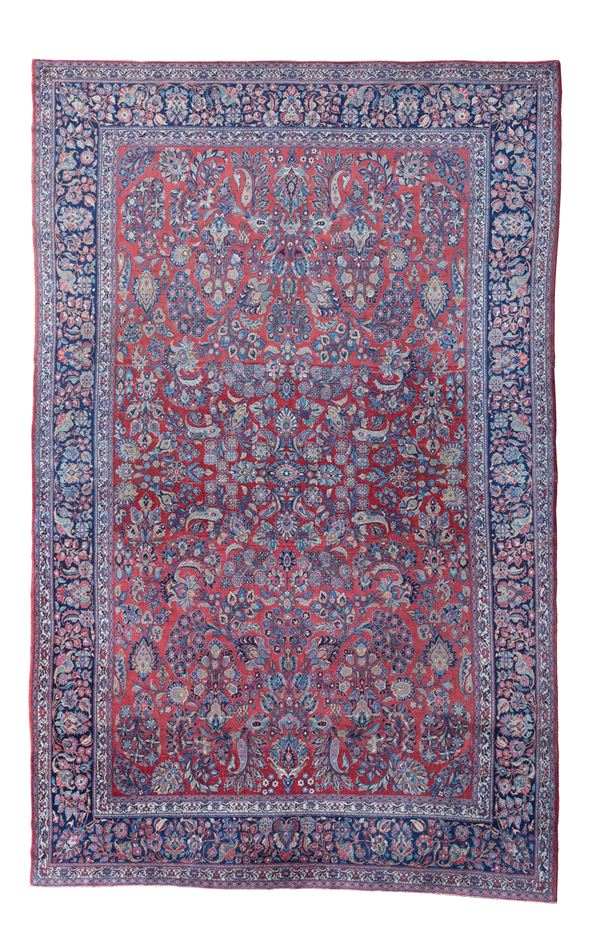 Kashan carpet. Persia  - Auction ORIENTAL CARPETS & TEXTILES AUCTION - Viscontea Casa d'Aste