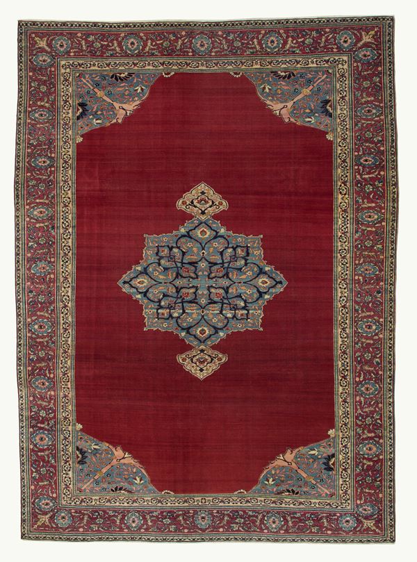 * Tabriz Haji Jalili carpet. Persia