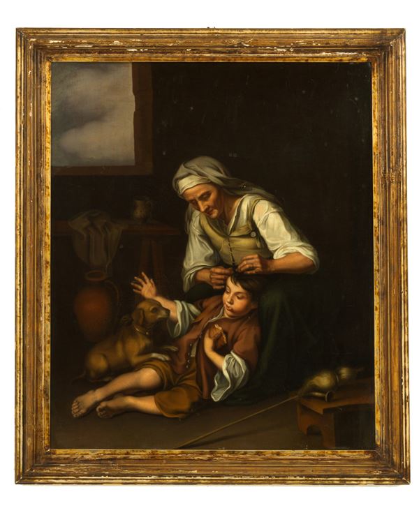 Dipinto "LA TOILETTE"