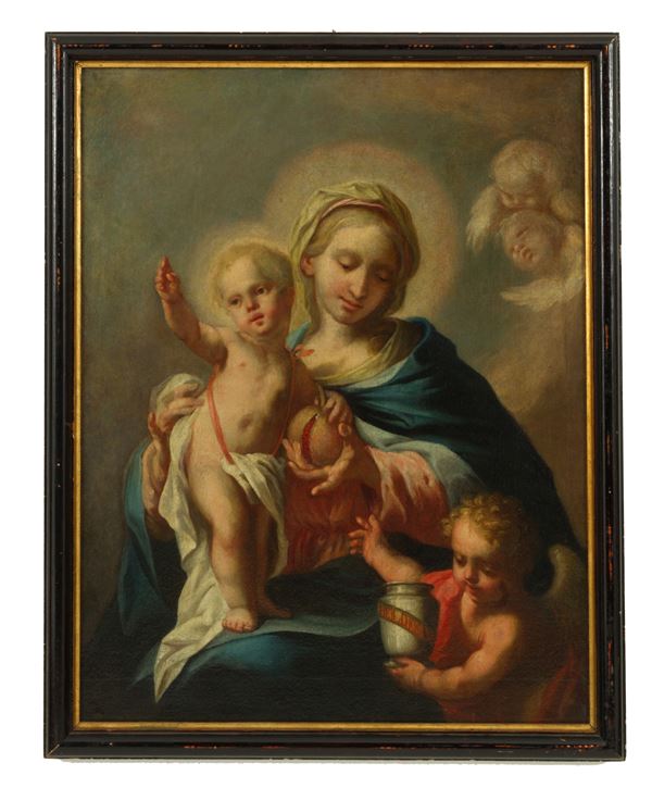 Painting "MADONNA OF THE POMEGRANATE"