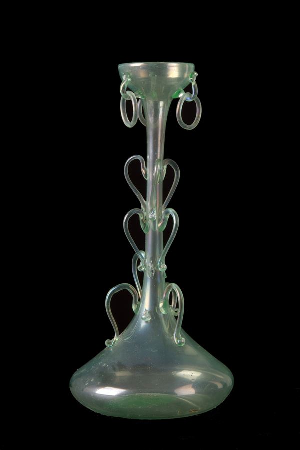 Blown glass vase