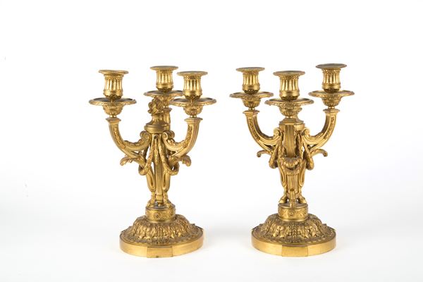 Pair of candelabra