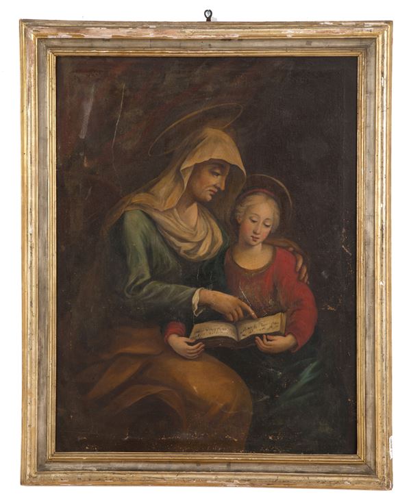 Painting "MADONNA WITH SAINT ANNE"