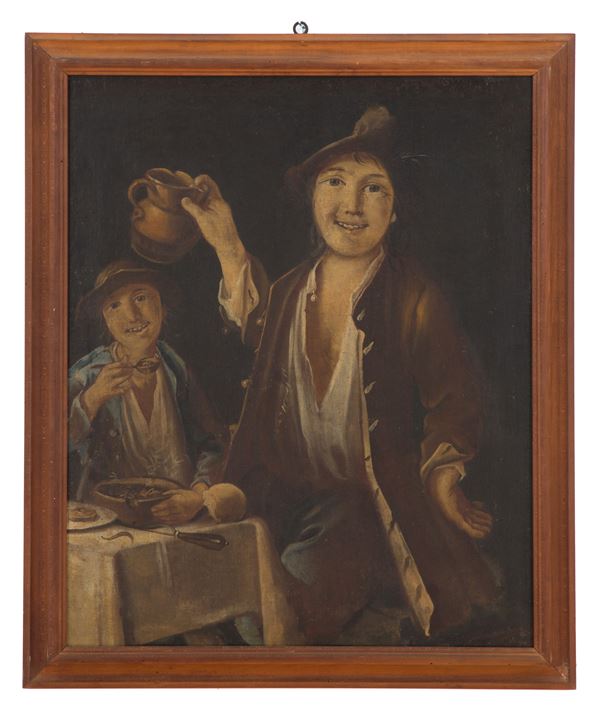 Painting "TWO CHARACTERS"