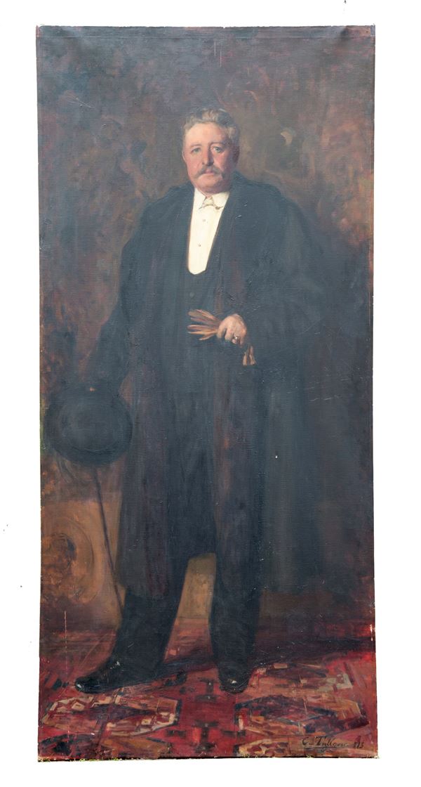 CESARE TALLONE - Painting "GENTLEMAN"
