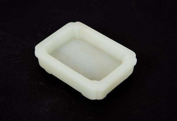 Small jade bowl