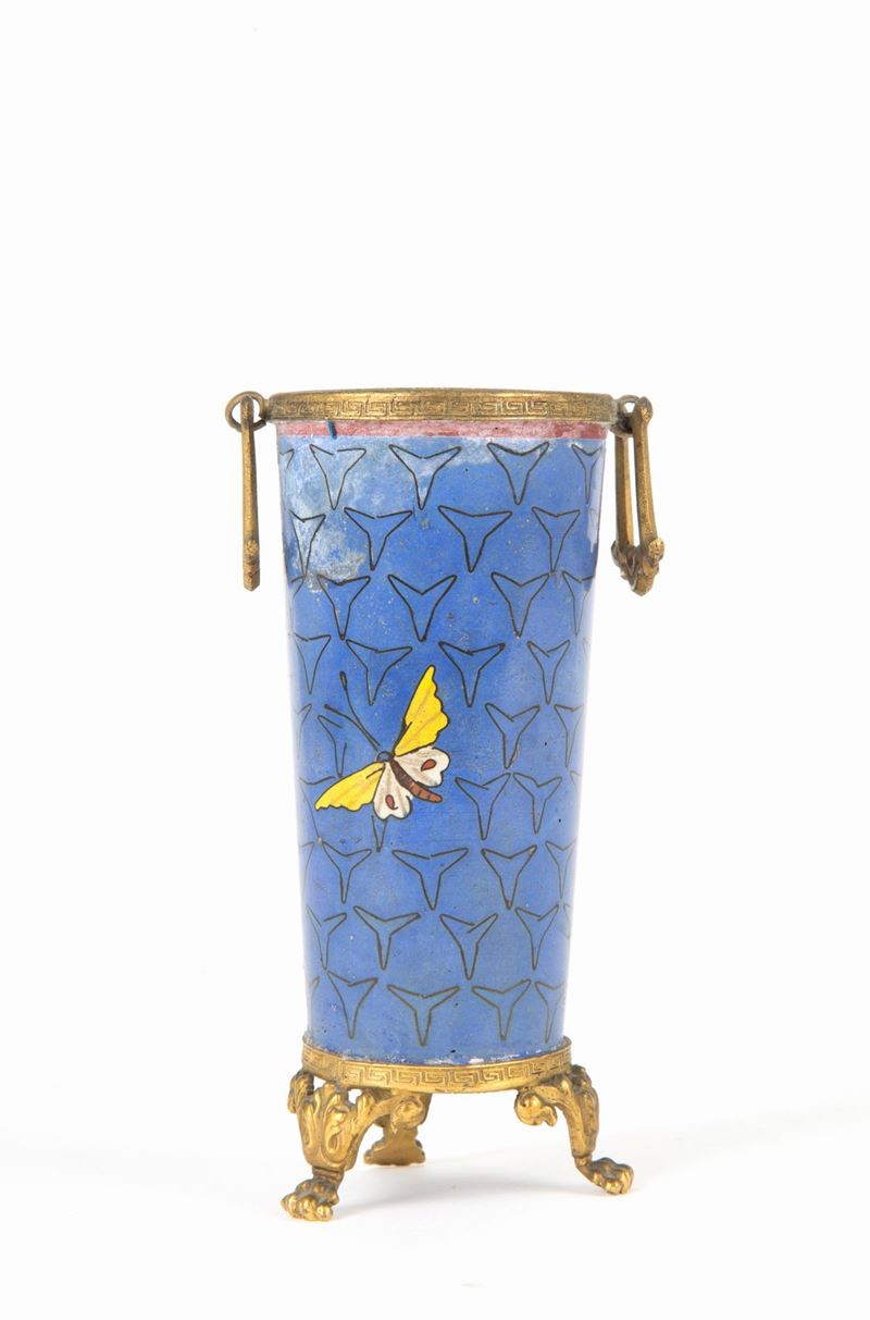 Piccolo vaso cloisonné