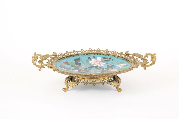 Cloisonne plate