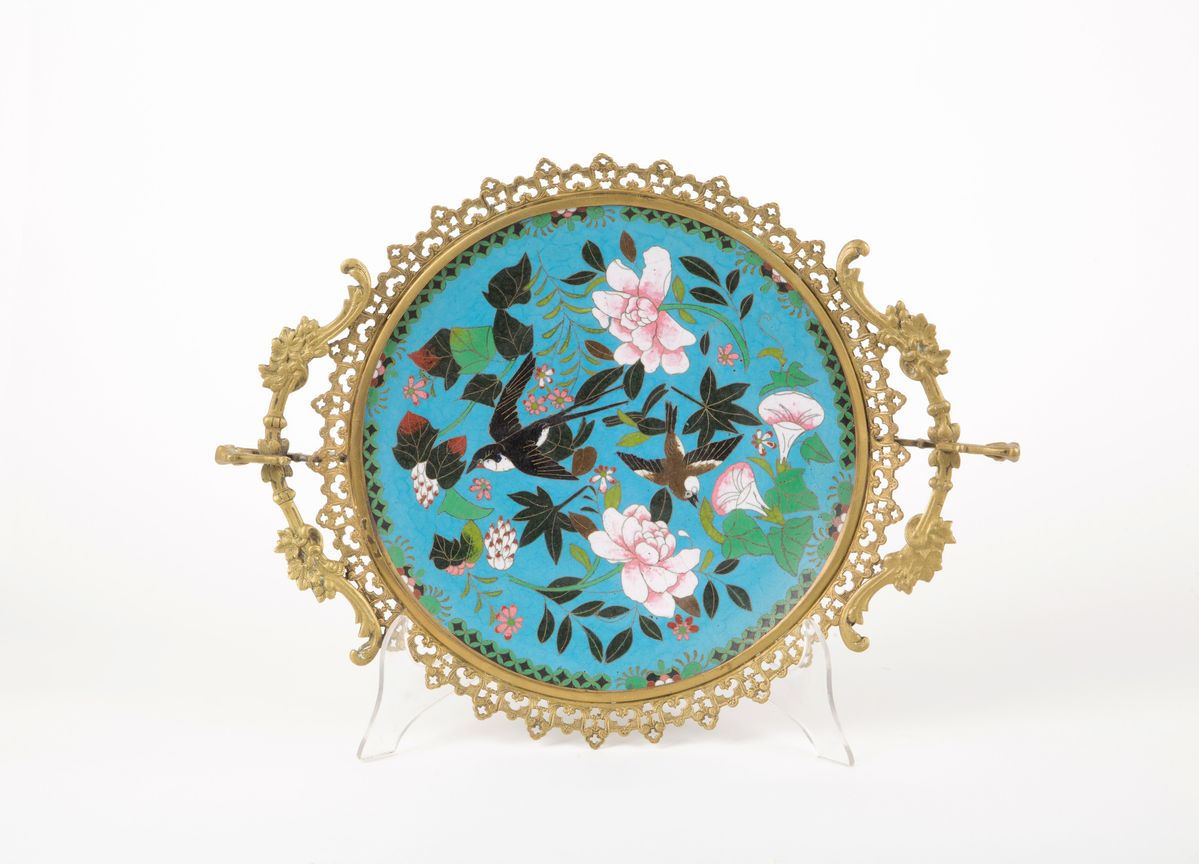 Piatto cloisonné