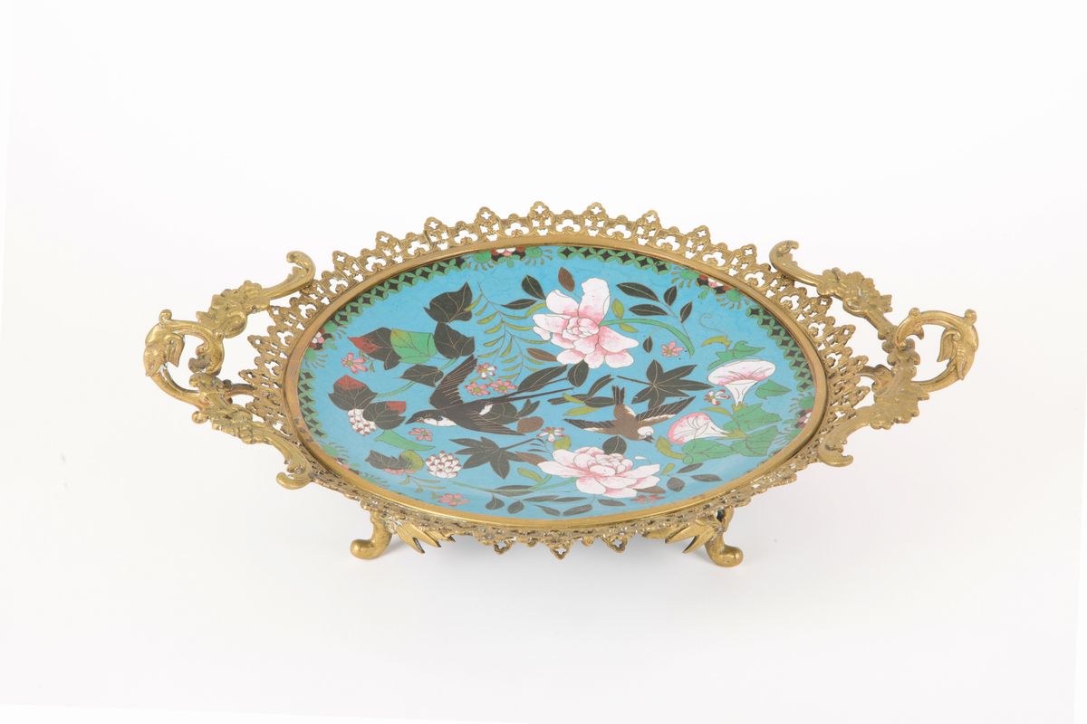 Piatto cloisonné