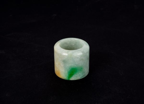 Jade archer ring