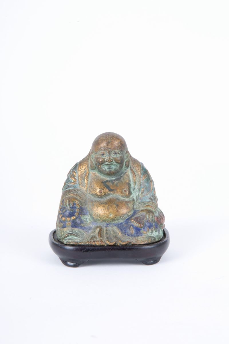 Scultura in rame "BUDDHA"