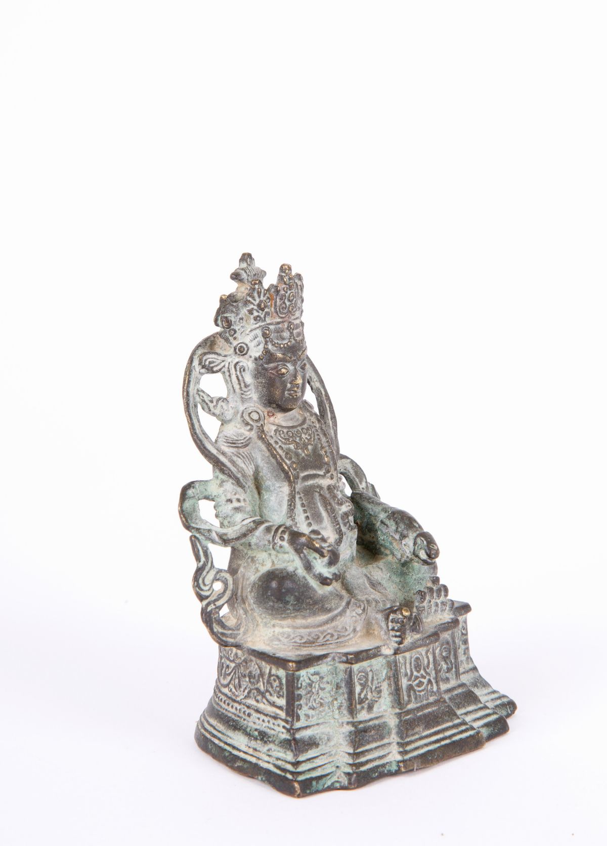 Scultura in bronzo "BUDDHA SEDUTO"