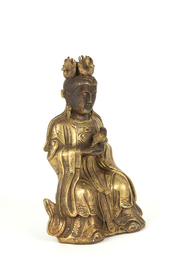 Scultura in bronzo "GUANYIN"