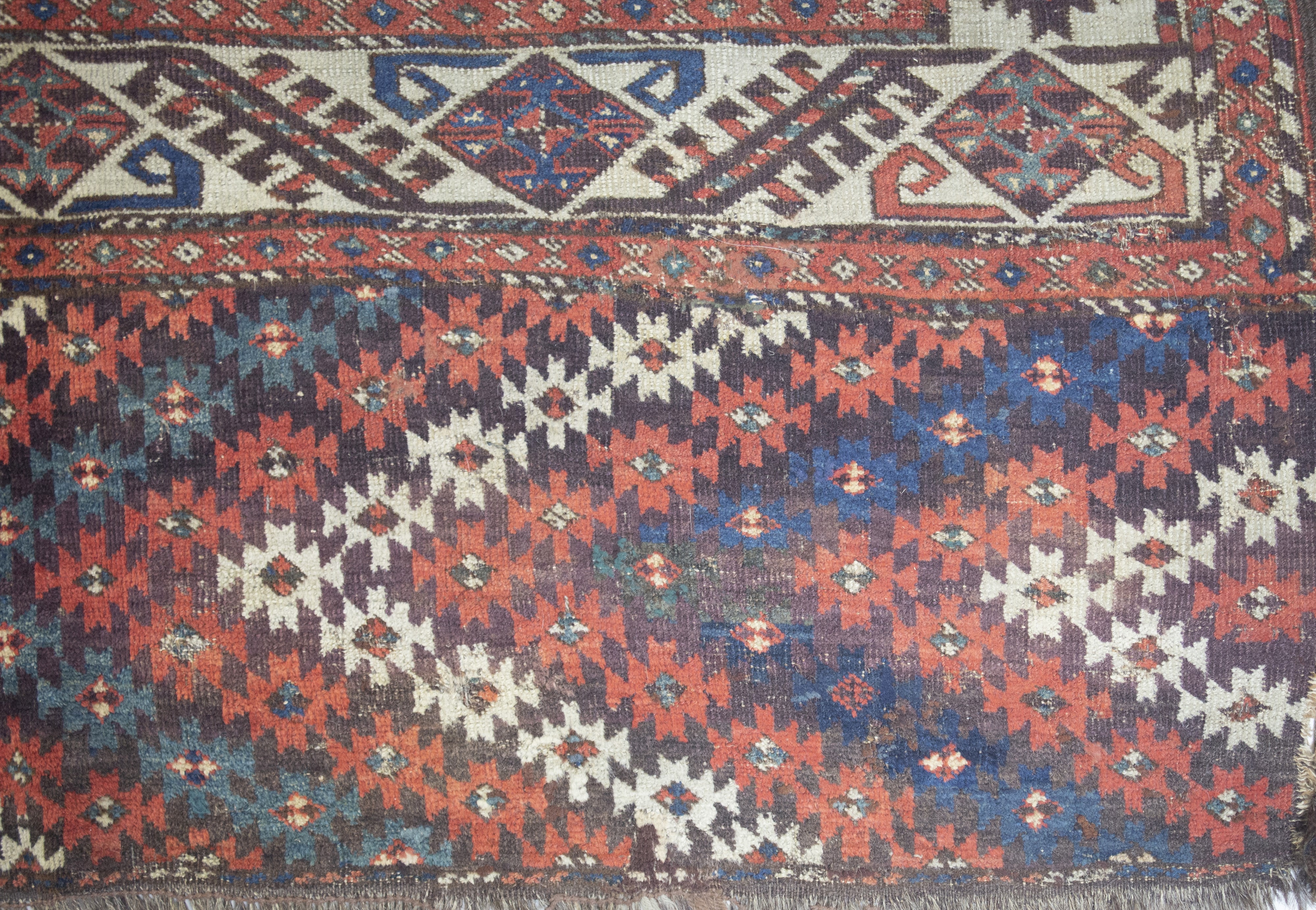 Chodar main carpet. Asia Centrale