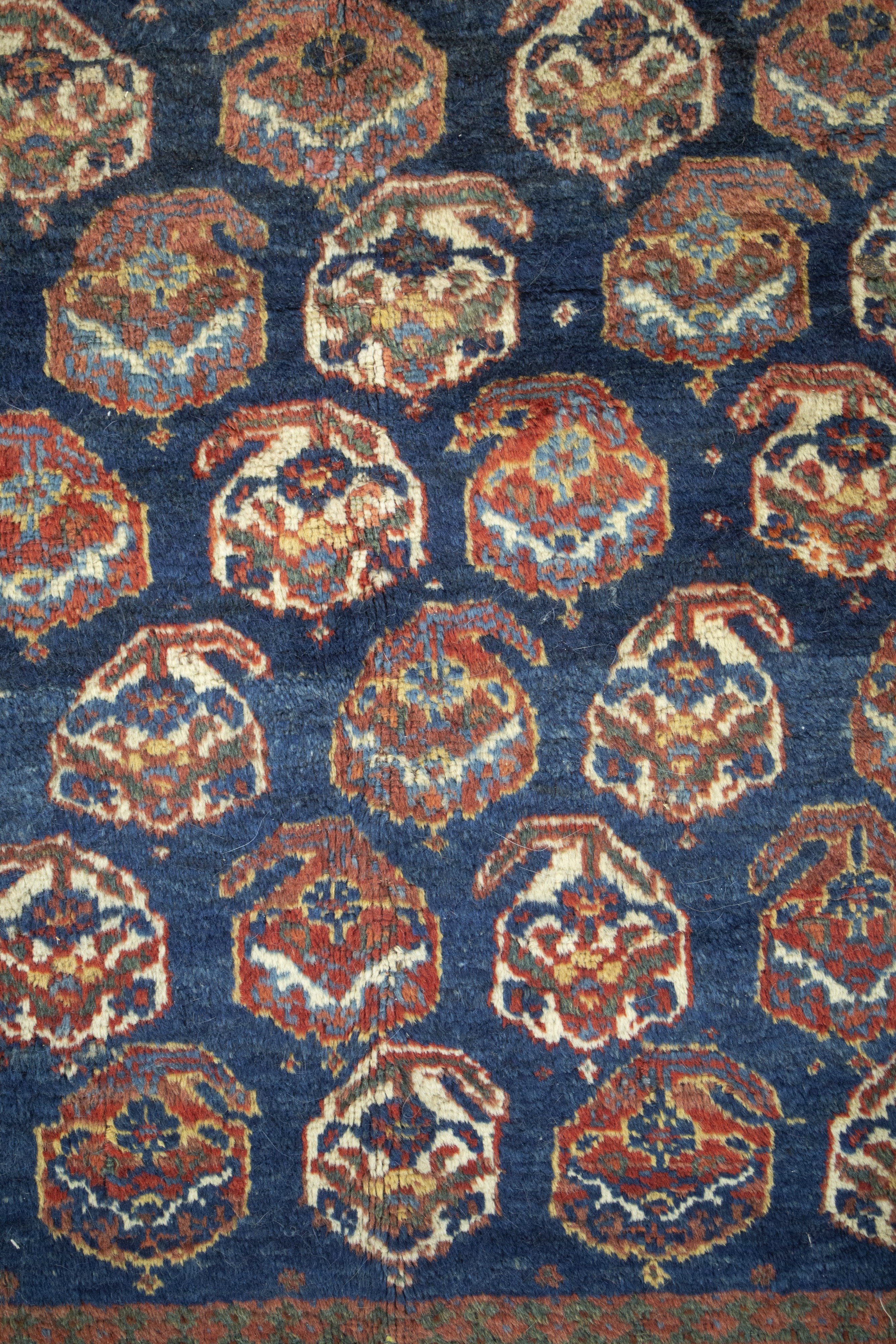 Tappeto Afshar disegno Botteh. Persia