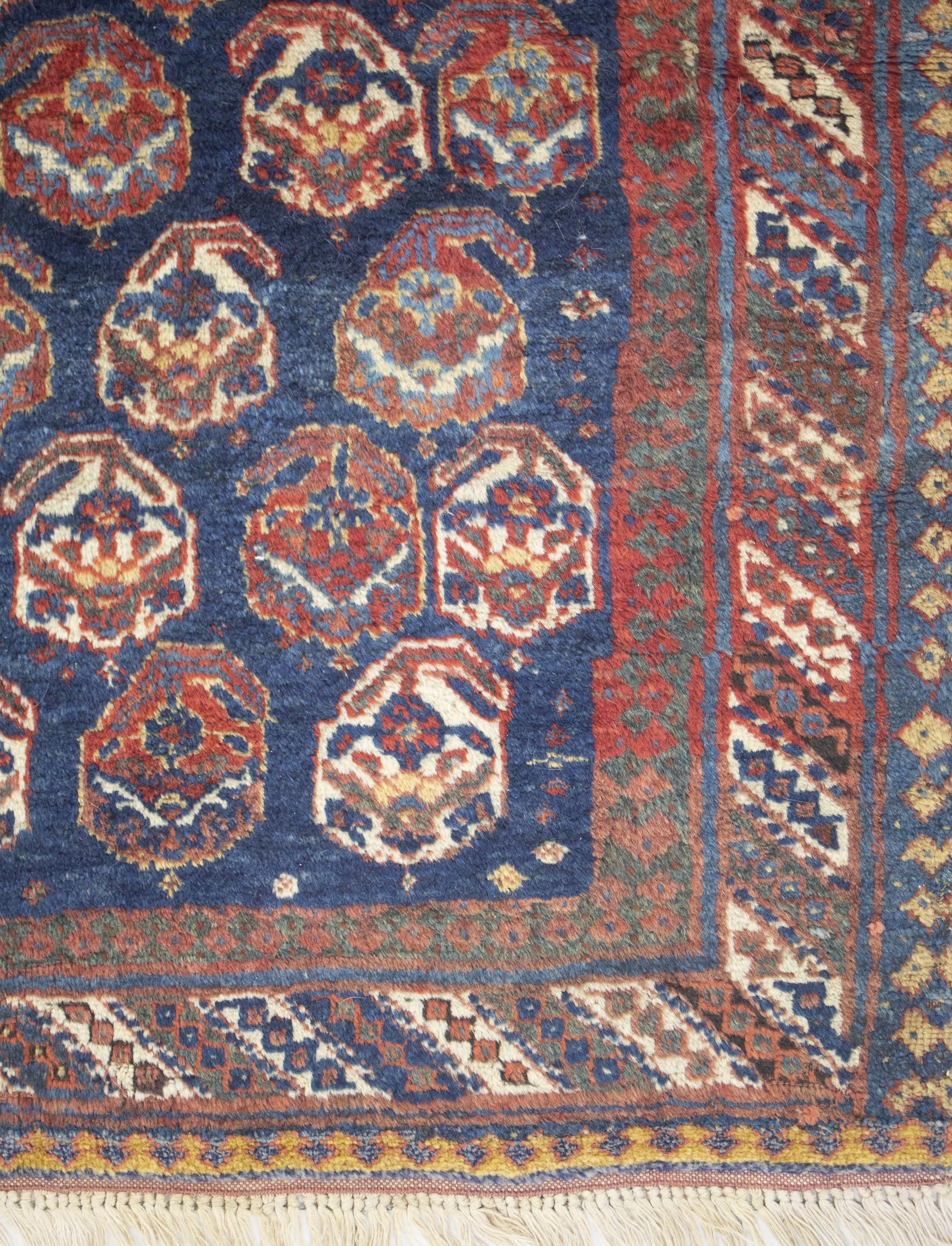 Tappeto Afshar disegno Botteh. Persia