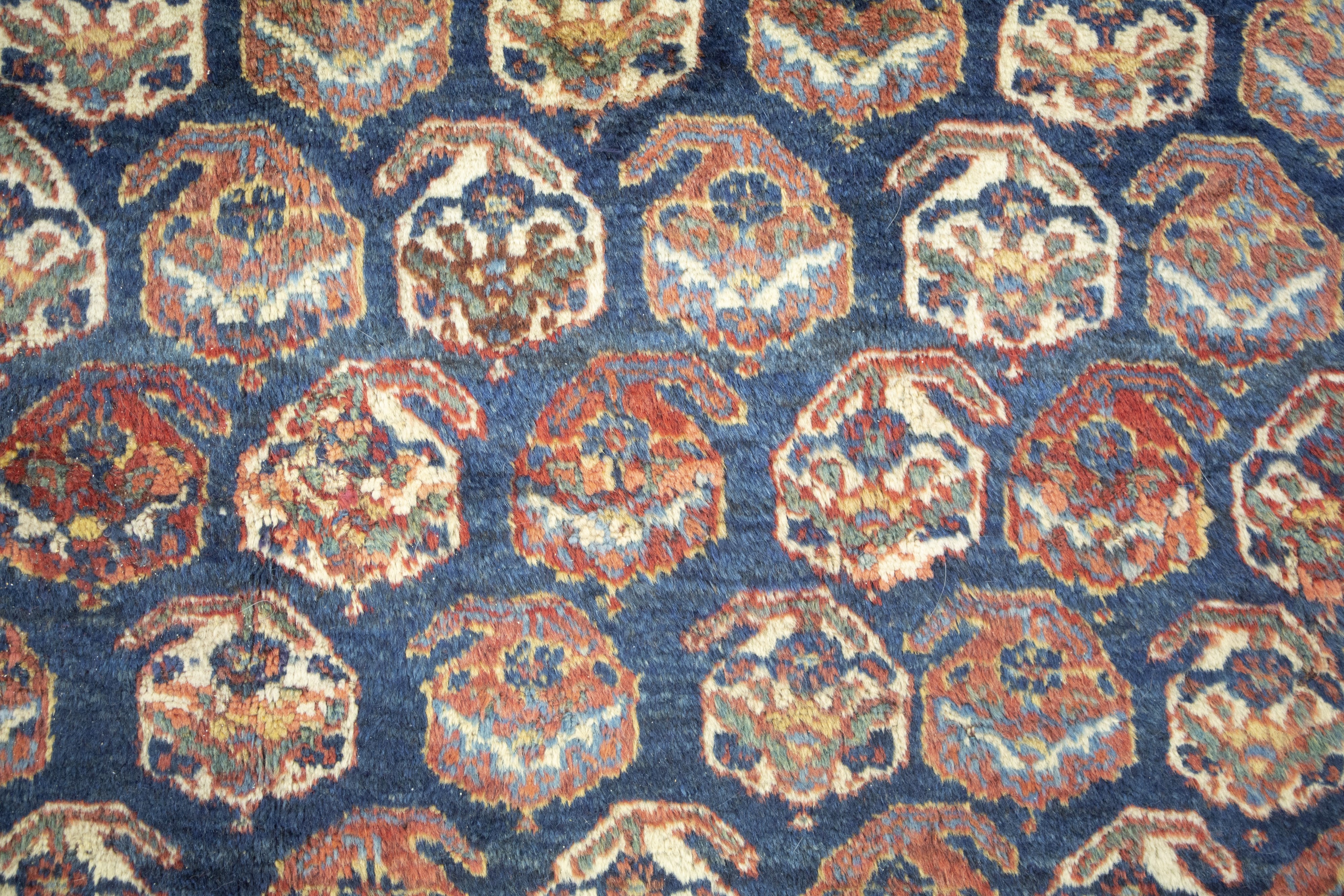 Tappeto Afshar disegno Botteh. Persia