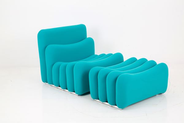JOE COLOMBO - Additional System armchair for SORMANI