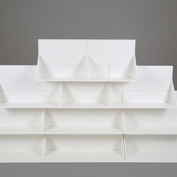 UGO LA PIETRA - Uno sull'altro bookcase for POGGI