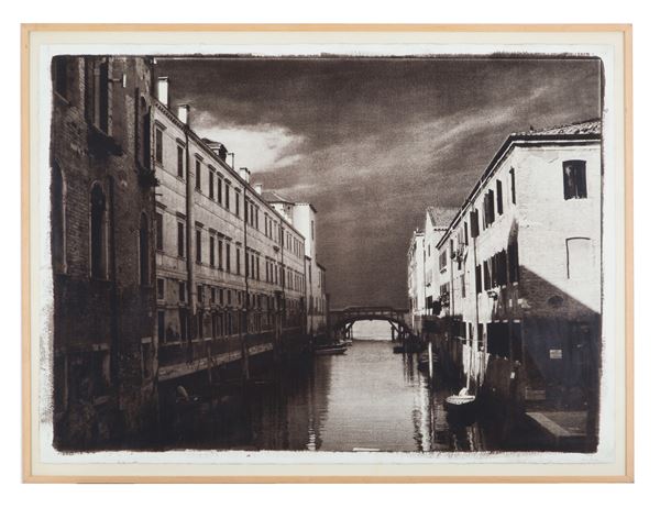 JEAN JANSSIS : "FUNDAMENTALLY NEW JESUIT BRIDGE"  - Auction MILANO DECOR - Antiques, Fine Art,  Carpets, Photographs & Design Auction (n. 92) - Viscontea Casa d'Aste