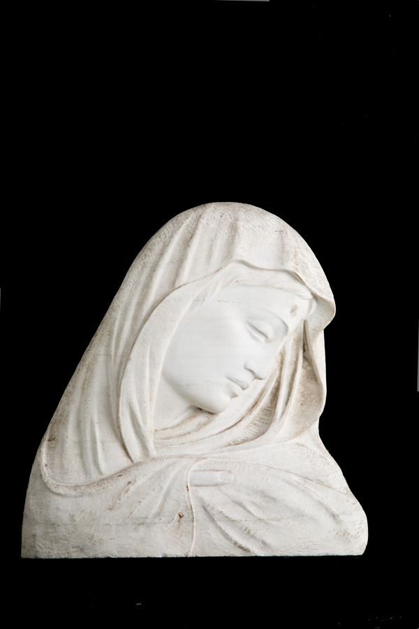 Marble sculpture "MADONNA"