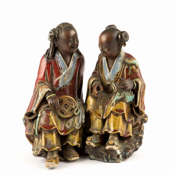 Sculpture "ORIENTAL CHARACTERS"