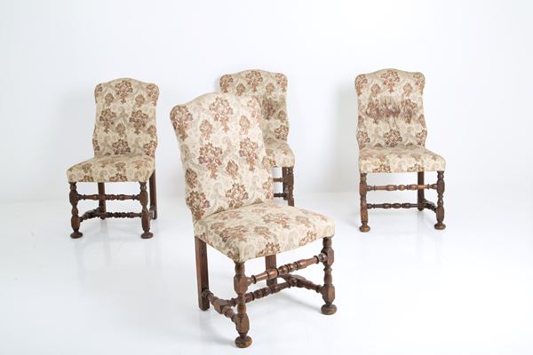 Four spool chairs