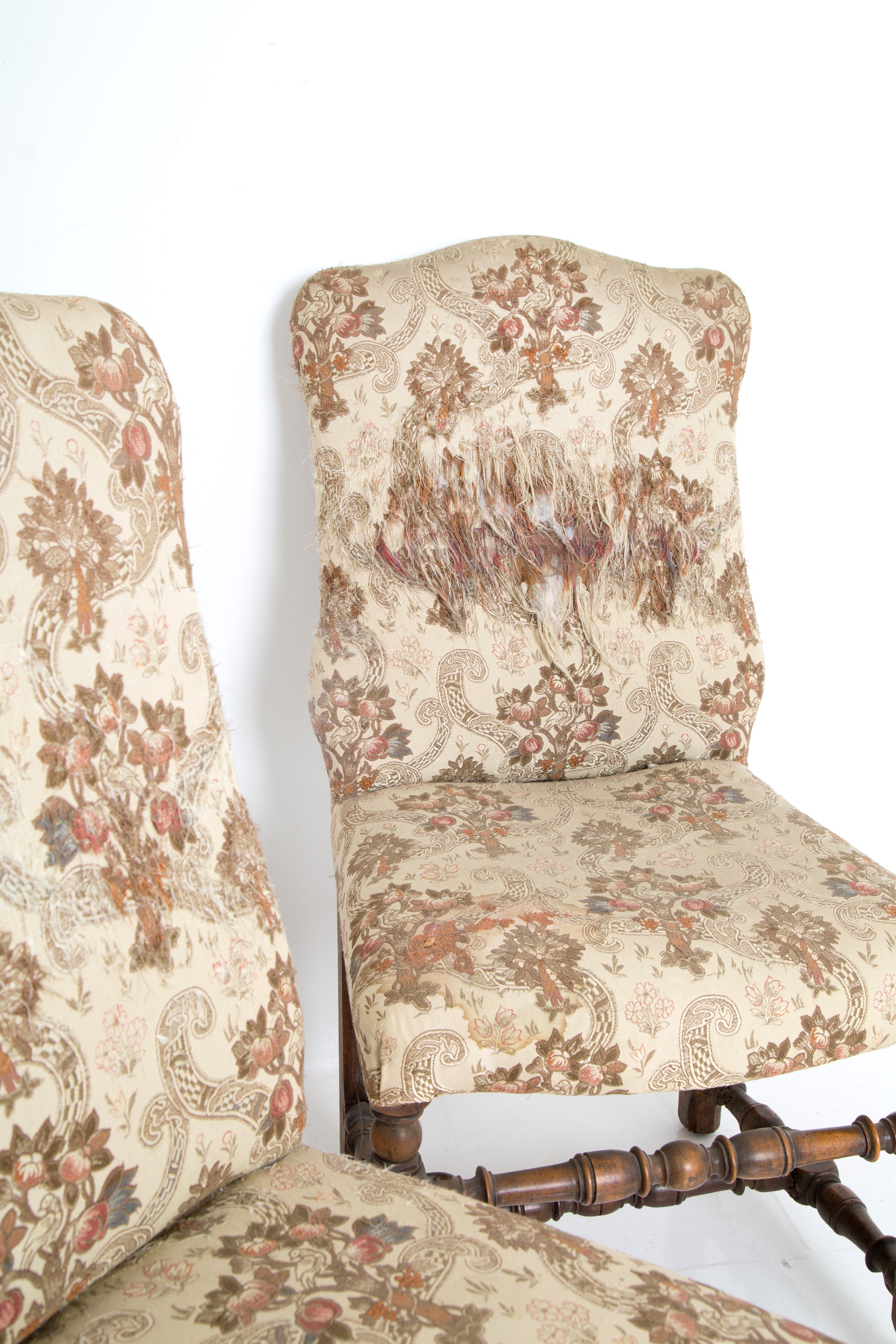 Quattro sedie a rocchetto