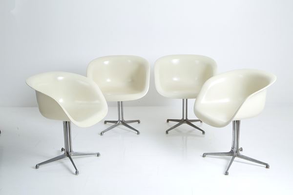 CHARLES &amp; RAY EAMES - Quattro sedie La Fonda per HERMAN MILLER