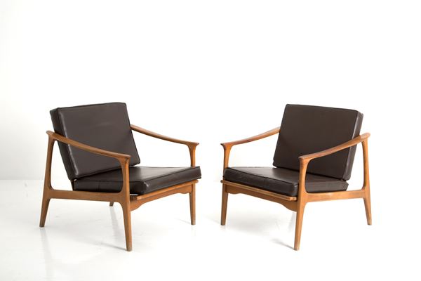 Pair of armchairs