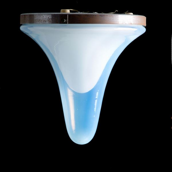 CARLO NASON : Lampadario LS 144 per MAZZEGA  - Asta MILANO DECOR - Antiques, Fine Art & Design Auction (n° 93) - Viscontea Casa d'Aste