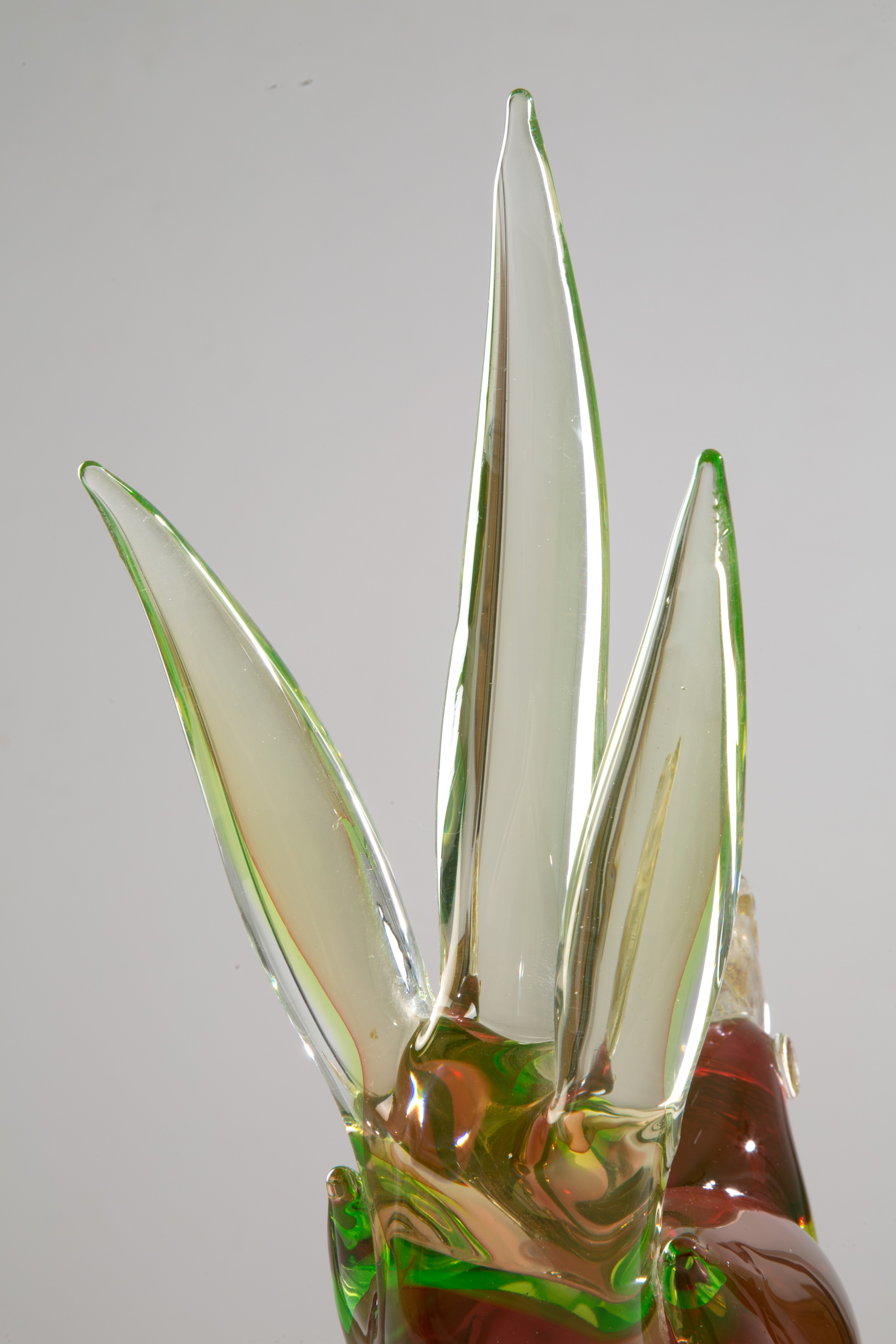 Scultura in Vetro di Murano "gallo"