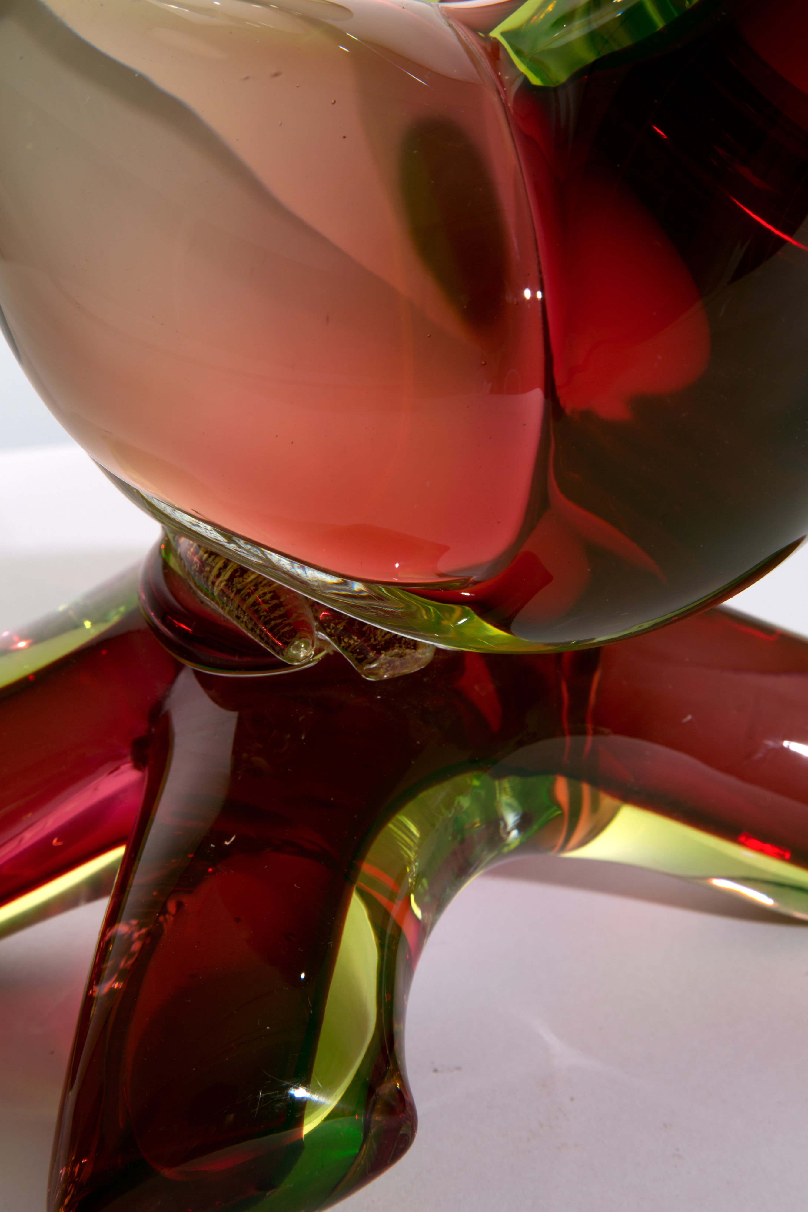 Scultura in Vetro di Murano "gallo"